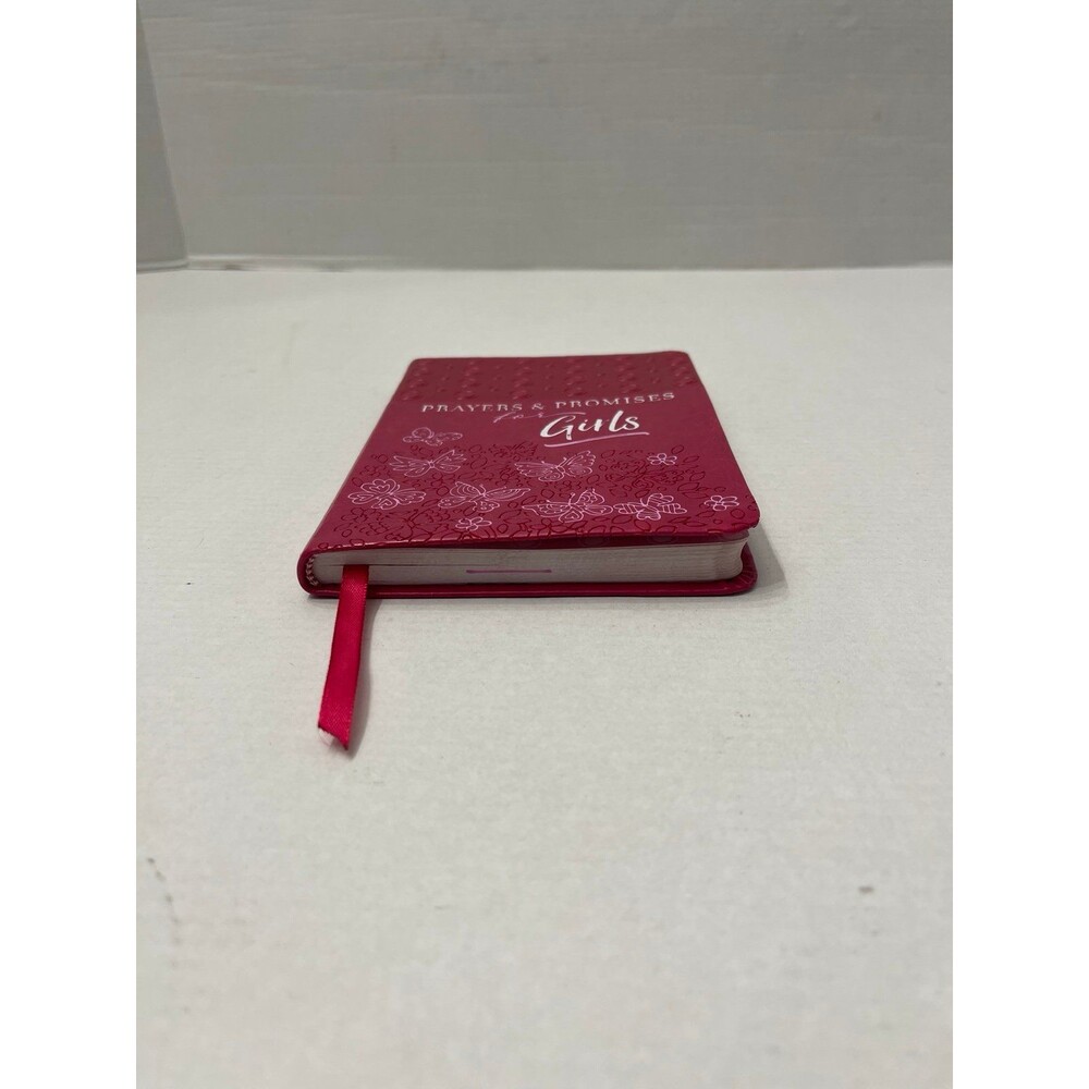 Prayers & Promises for Girls by BroadStreet Red Imitation Leather - Picture 5 of 6